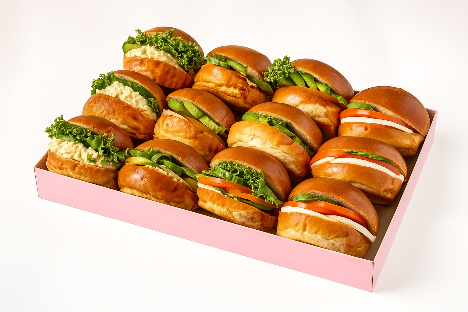 מגש כריכוני בריוש / דגנים