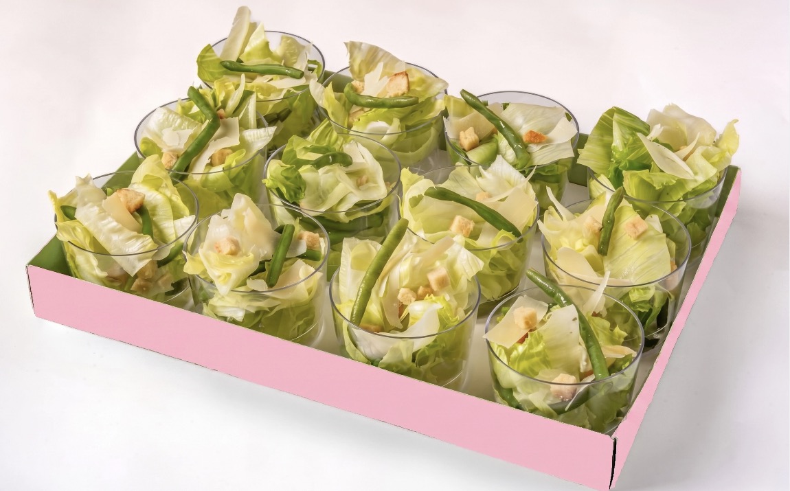 כוסות סלטי קיסר